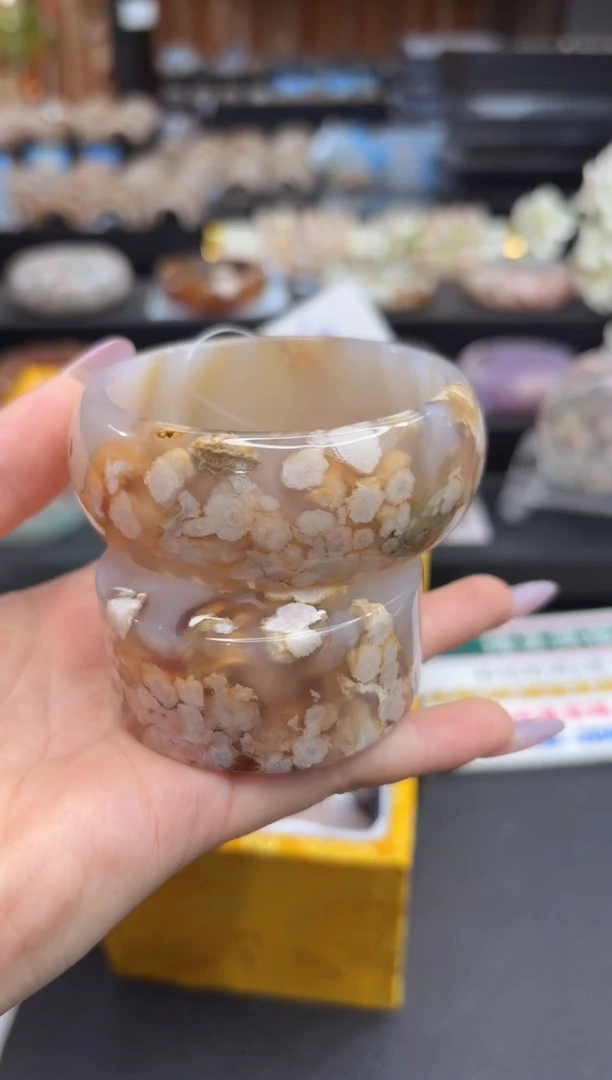 未镶嵌手镯石英质玉A15(58圈赠送镯心)