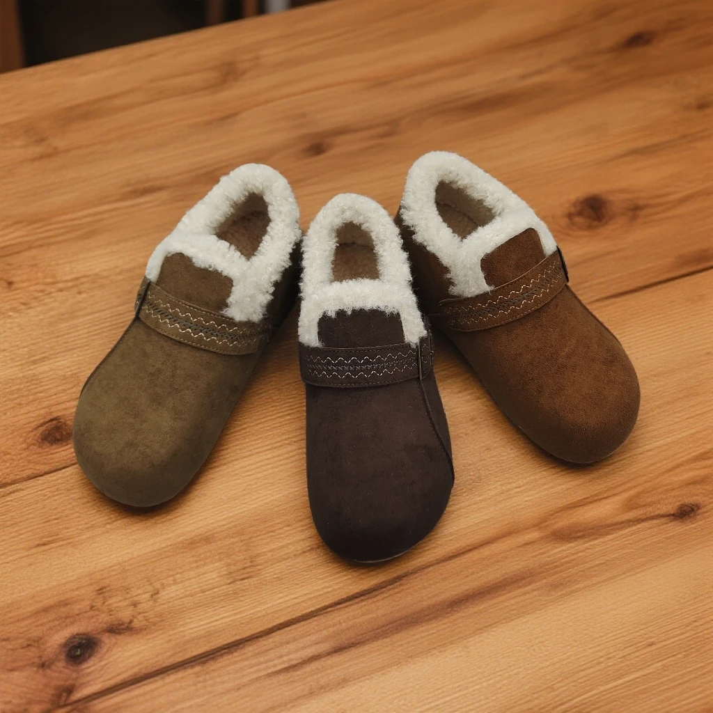 1392冬季雪地靴棉靴/毛靴轻职风潮流风棉鞋纯色民族风