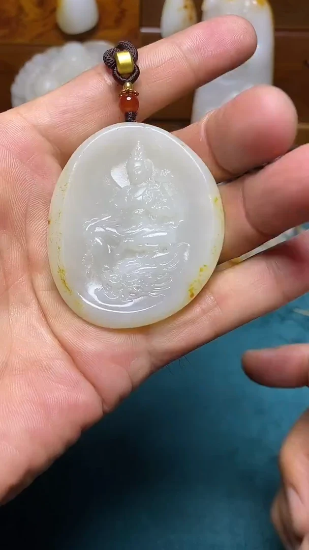 未镶嵌和田玉挂件1