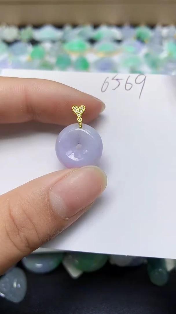 翡翠未镶嵌颈饰 天然缅甸翡翠A货