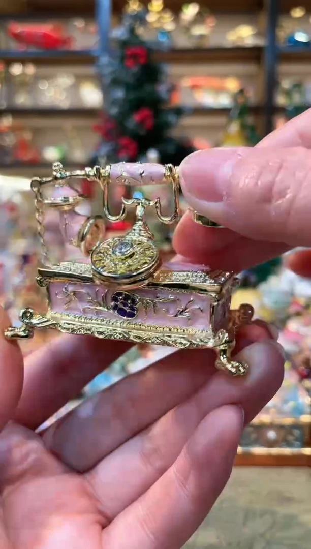 【闪购商品】精致珐琅彩首饰盒