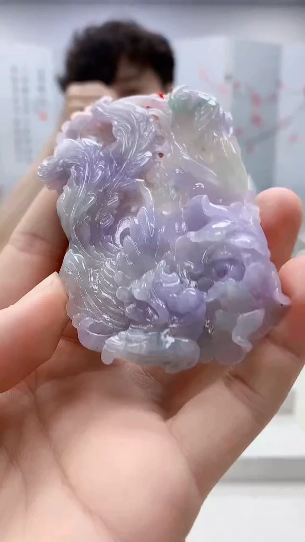 定制翡翠未镶嵌4812bb-毛货挂件49