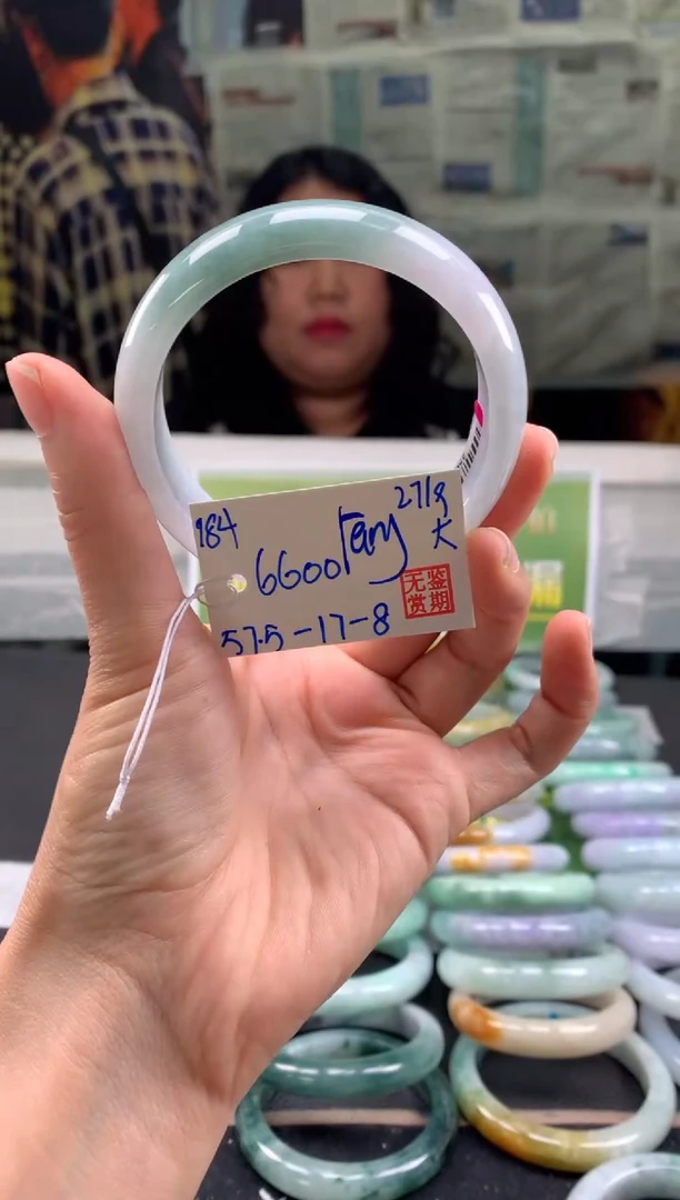 未镶嵌手镯翡翠f**g翡翠手镯 下单联系小耳机#184