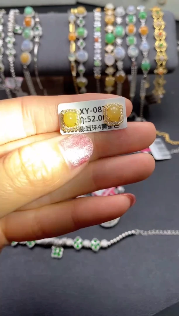 【闪购商品】翡翠戒指银S925镶嵌1111111111    2