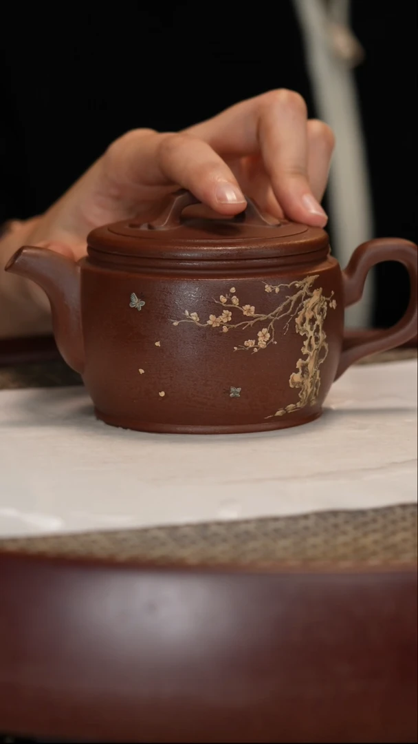 【闪购商品】紫砂茶壶汉瓦+陈玥180c