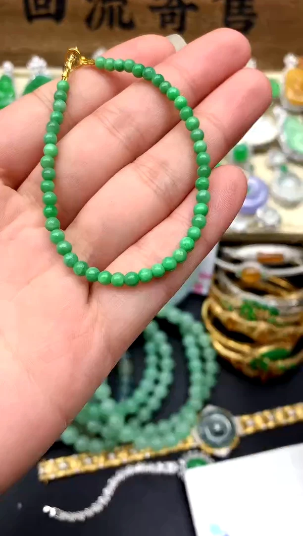 【闪购商品】翡翠手串未镶嵌82-中国好珍宝