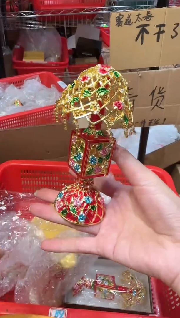 【闪购商品】茶宠珐琅首饰盒摆件AD101