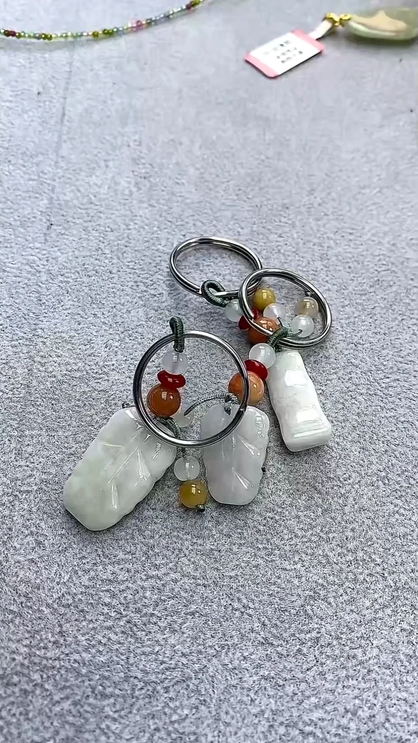 颈饰未镶嵌翡翠翡翠钥匙扣