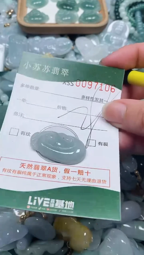 【闪购商品】翡翠颈饰未镶嵌闪购商品0097106