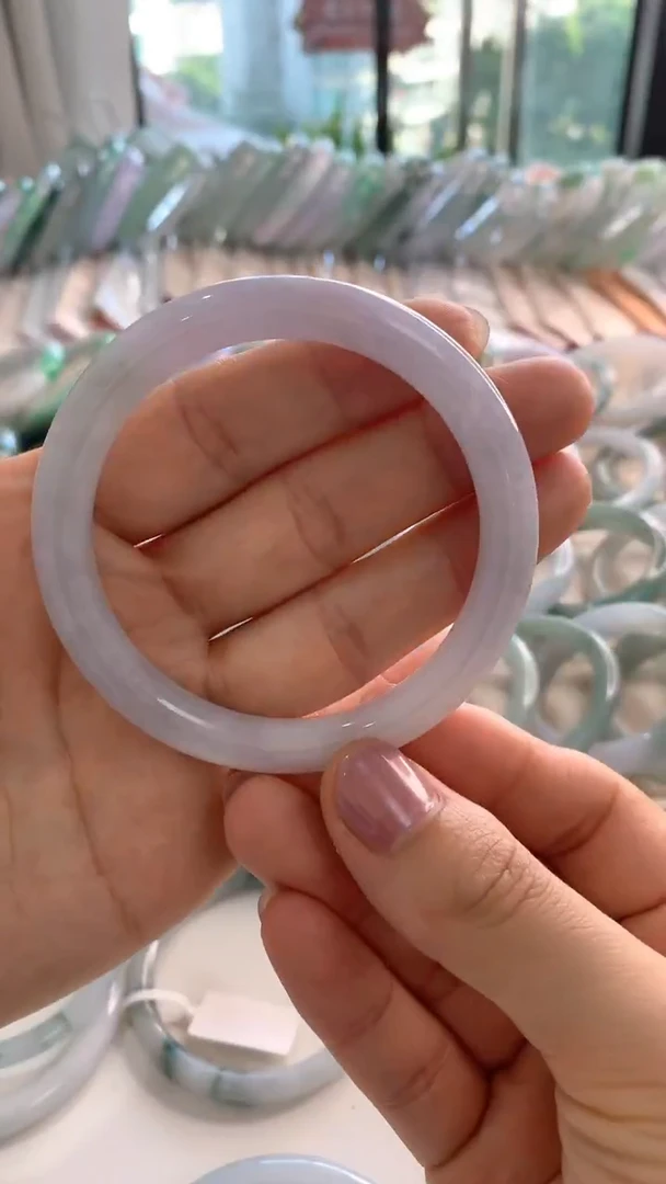 未镶嵌手镯翡翠54.9圆条