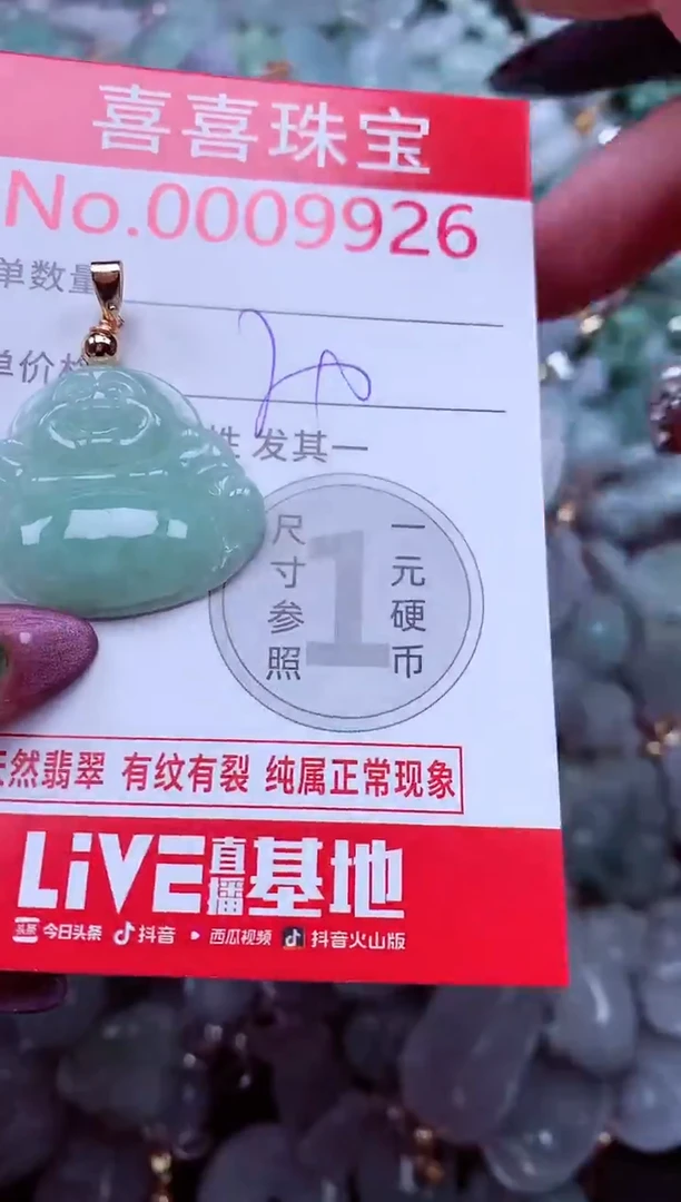 颈饰未镶嵌翡翠9926