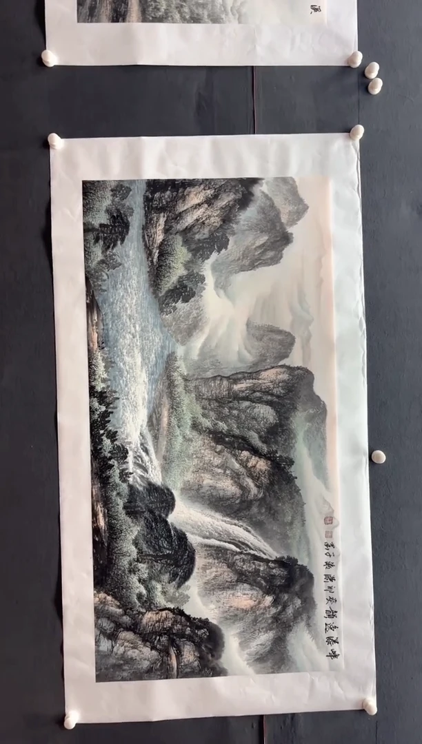 国画邓志标书法绘画6-7