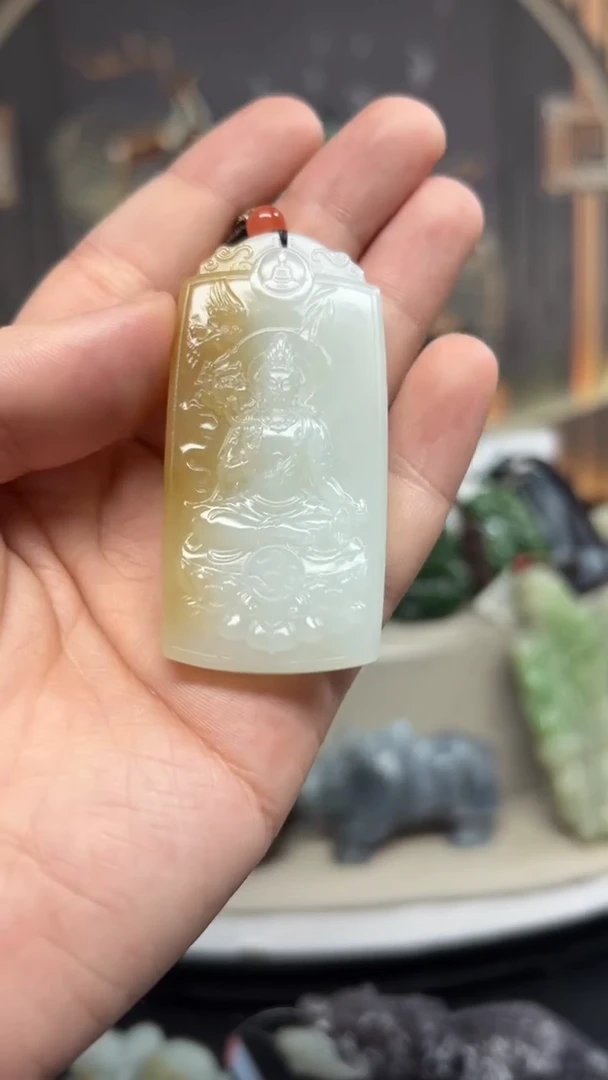 未镶嵌和田玉挂件挂件
