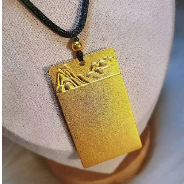 铜合金布艺项链 铜合金千里江山牌 FF01-FF89