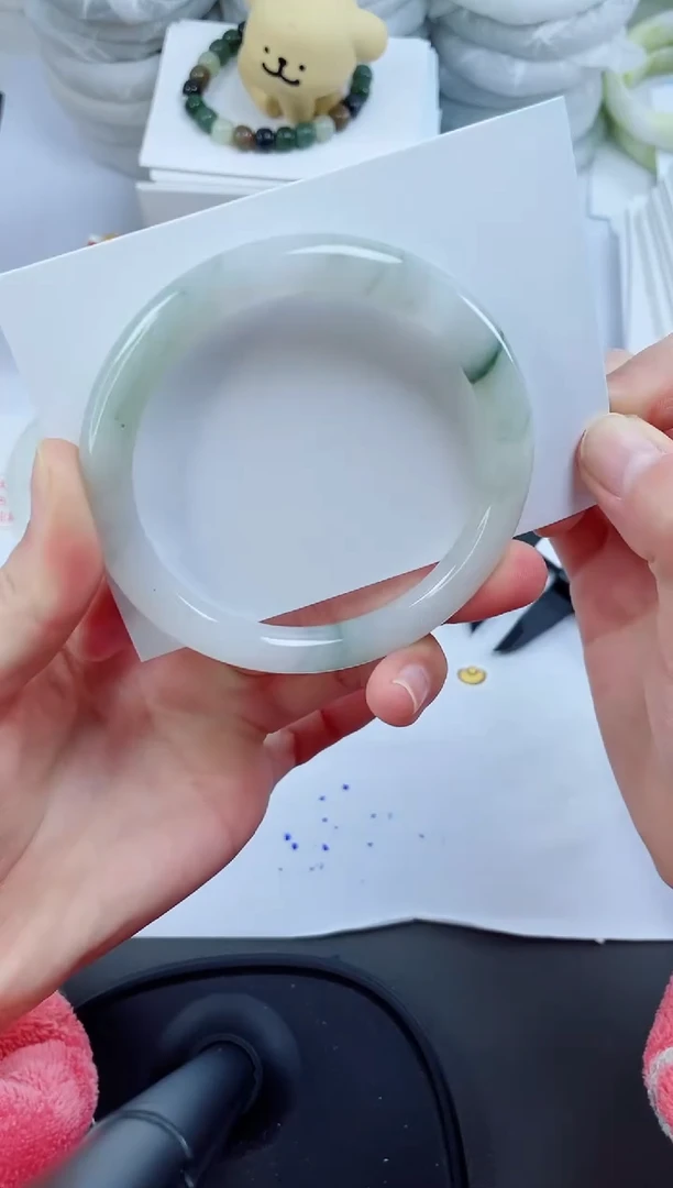 【闪购商品】石英质玉手镯未镶嵌3063-60.7