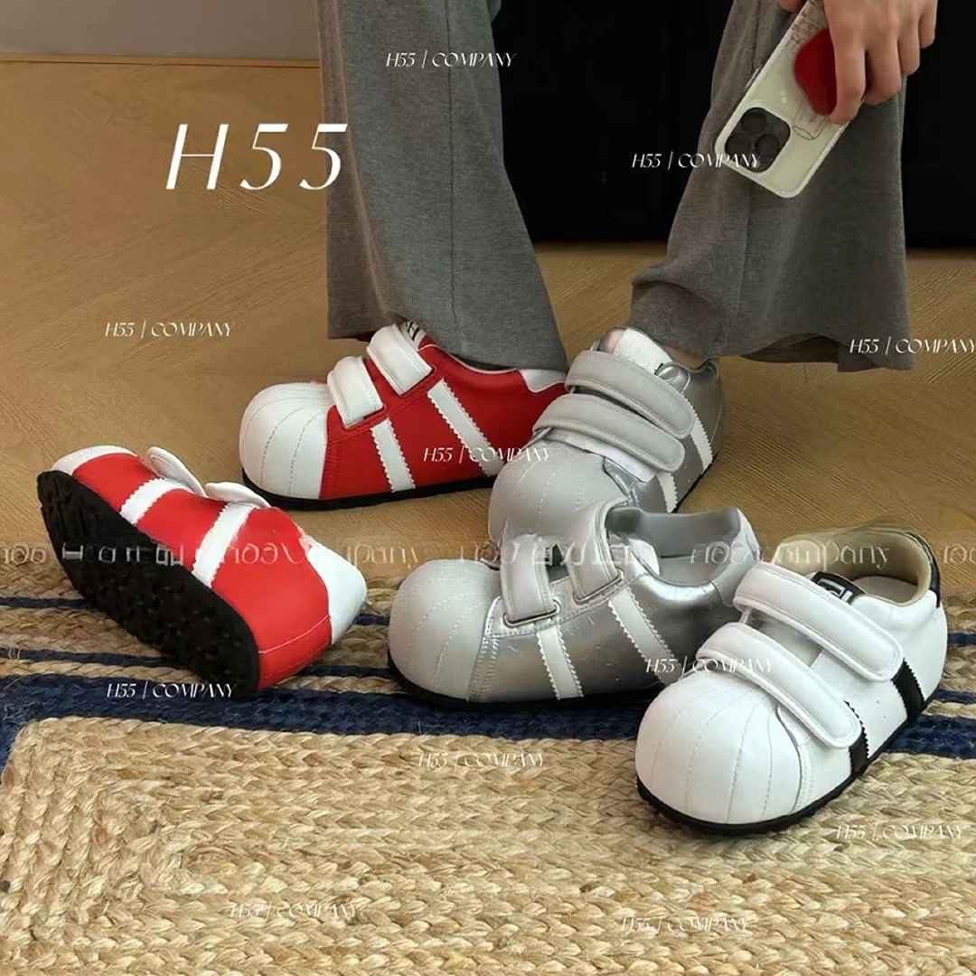 【小婉专属】H55-次元梦境｜Q版泡泡贝壳小板鞋6cm21-2660