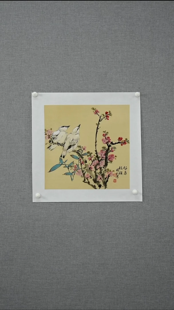 【闪购商品】绘画周瑞利-花鸟-一平尺-02