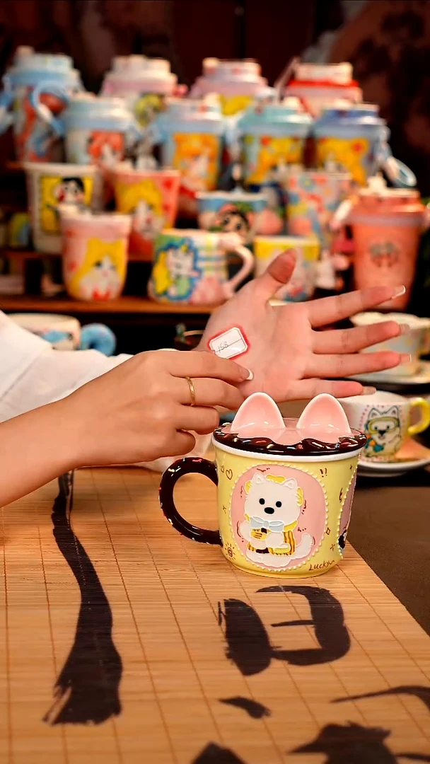 瓷韵手作景德镇全手工杯杯