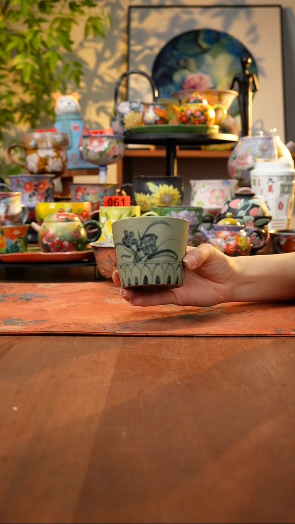 瓷片景德镇手工手绘192