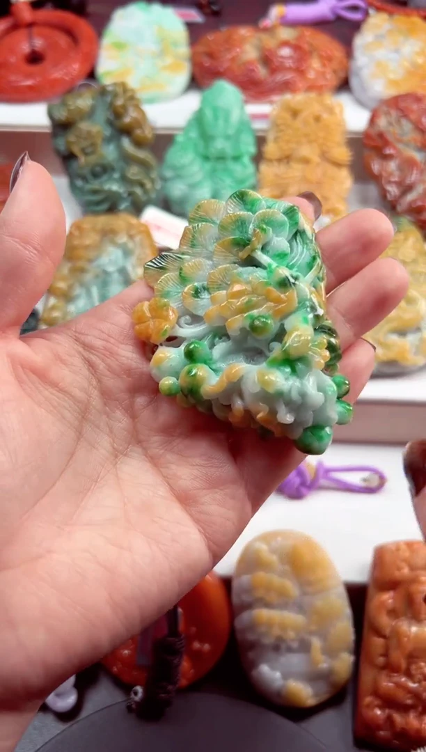 吊坠(不含链)未镶嵌翡翠36