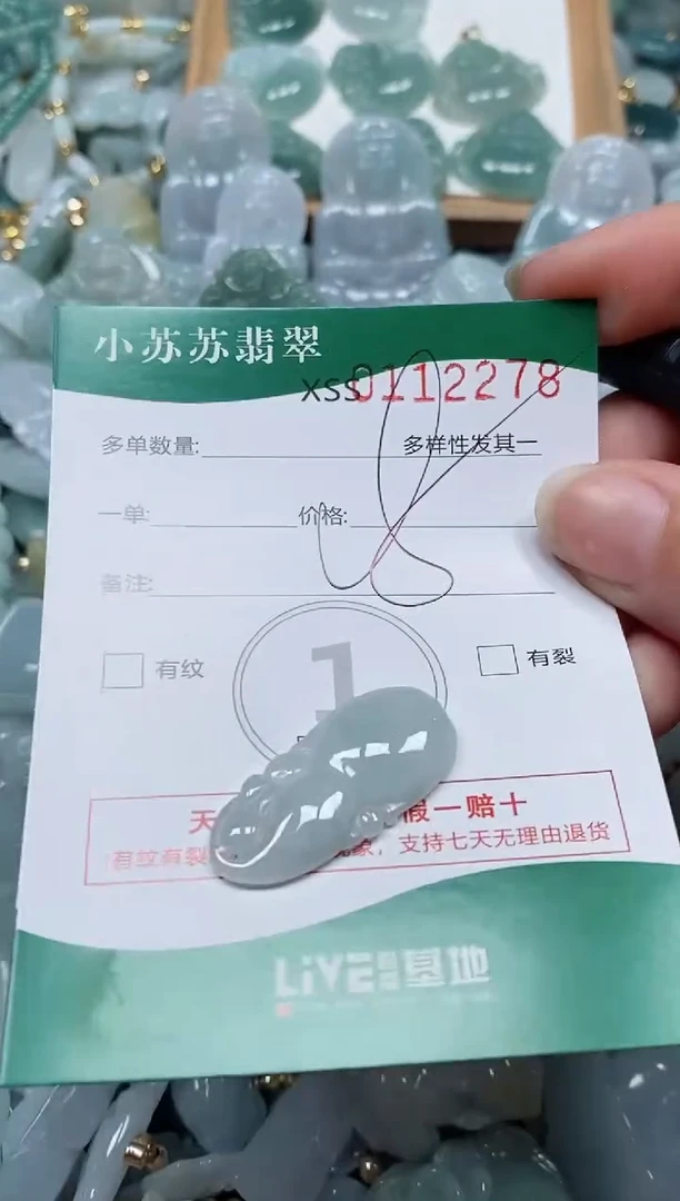 【闪购商品】翡翠颈饰未镶嵌闪购商品0112278