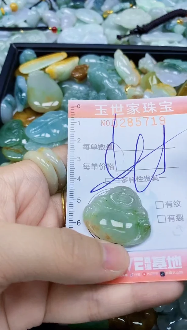 翡翠未镶嵌颈饰闪购0285719多样性发其一