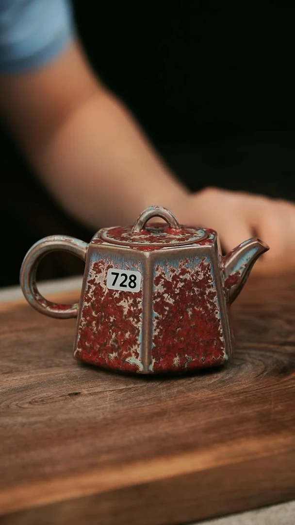 瓷片钧瓷茶器茶壶728