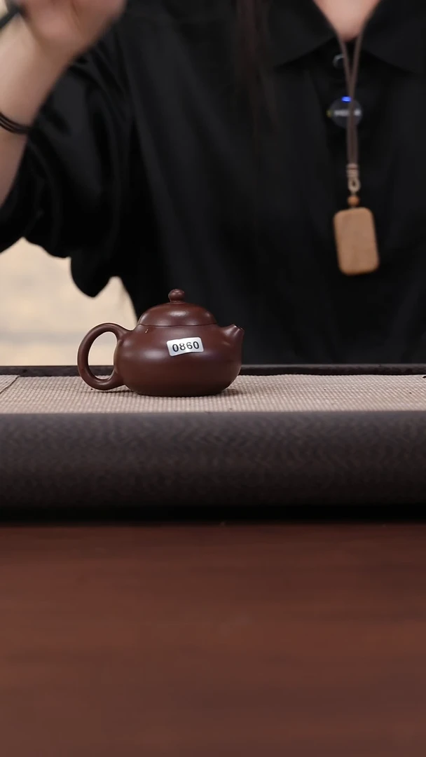 【闪购商品】紫砂茶壶860jht 紫袍玉沙 文旦 120cc