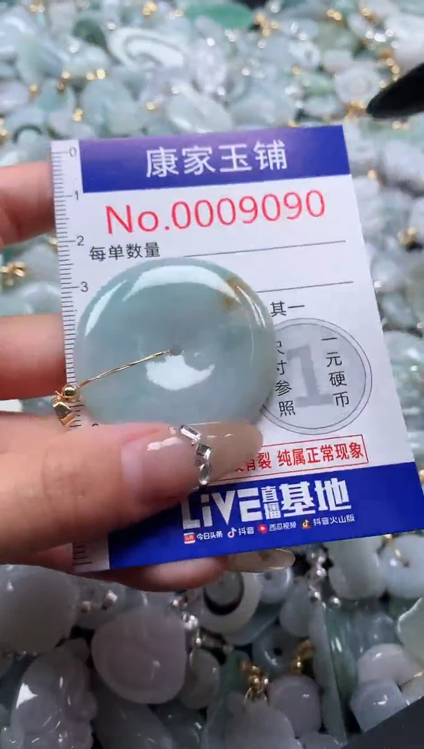 翡翠未镶嵌吊坠(不含链)9090