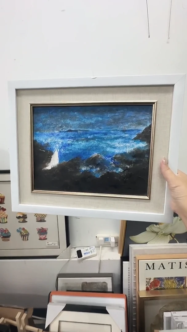 竖款168美术馆 装饰画40*60