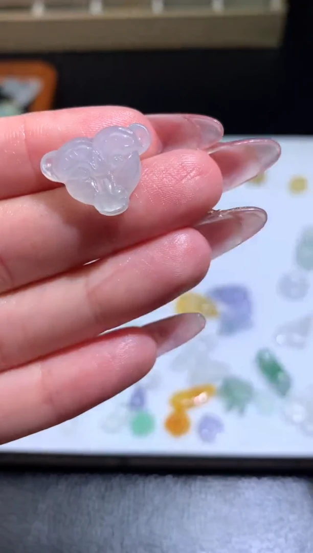 定制翡翠未镶嵌毛货