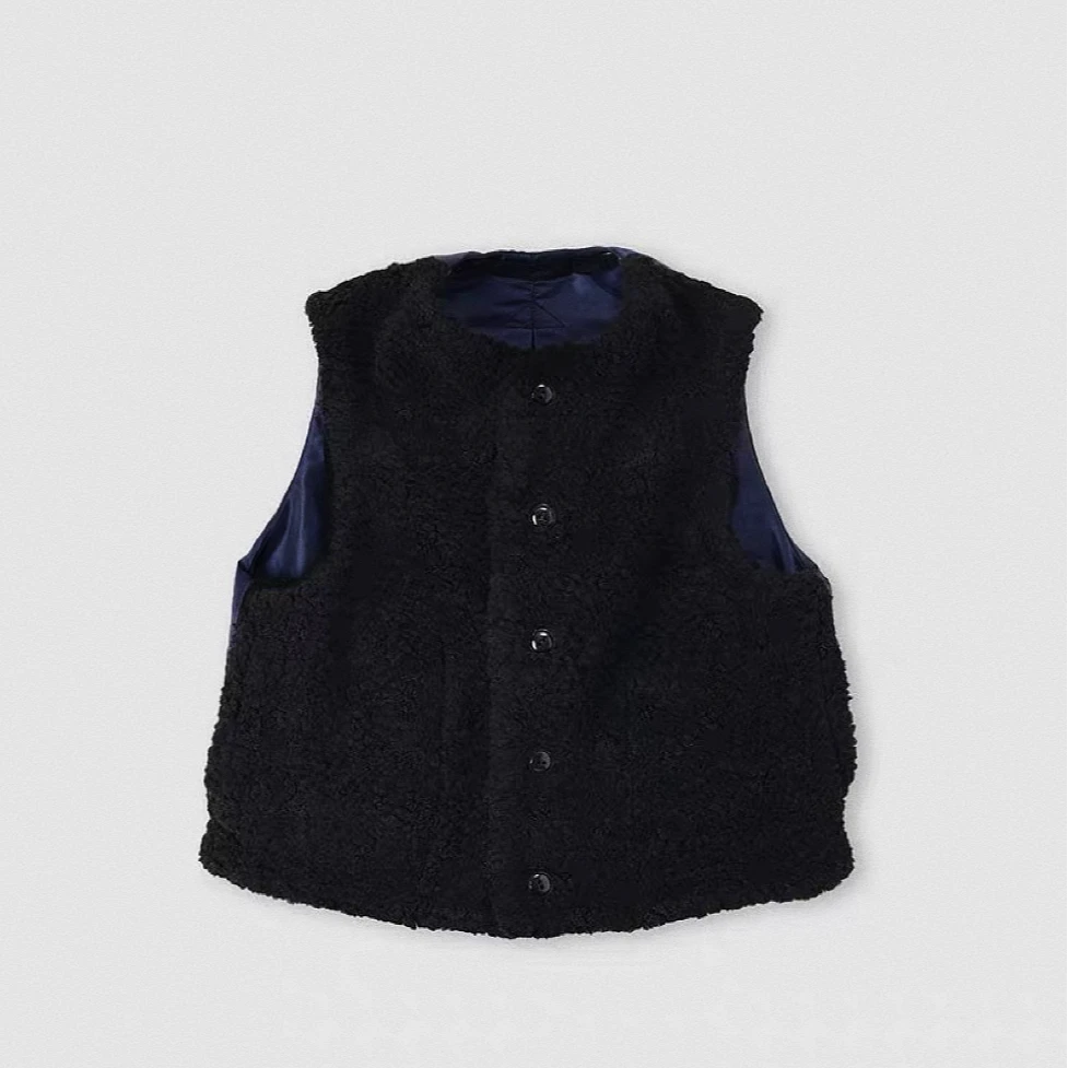 45.R9【羊毛】羽绒服背心马夹 J24W510