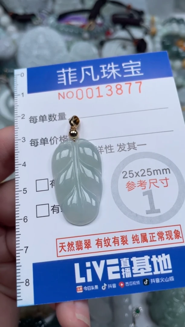 颈饰未镶嵌翡翠13877