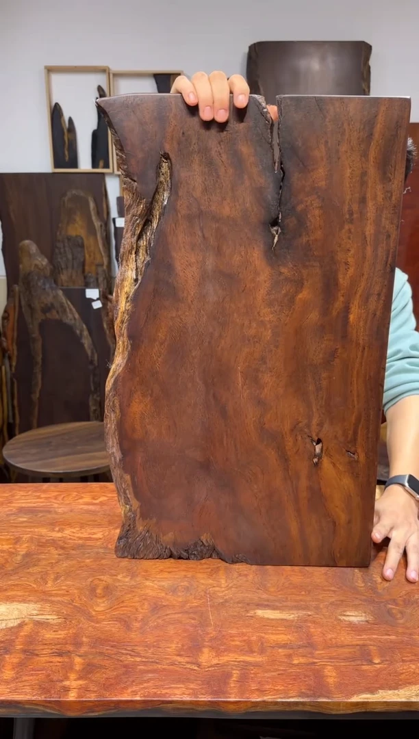 风车木（黑檀木）尺寸63*38*2.5编号432