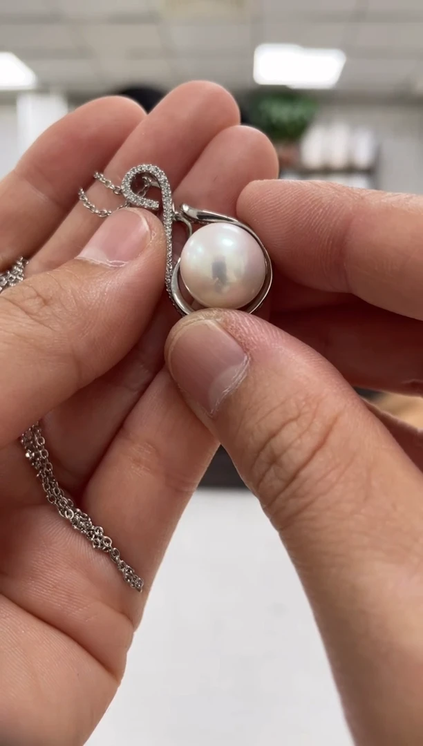 未镶嵌吊坠淡水珍珠72