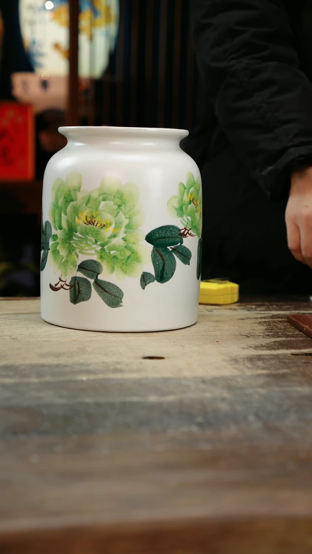 【闪购商品】瓷片景德镇纯手工釉下彩精品花瓶