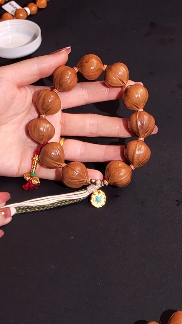 吊坠橄榄核德庆果王大蒜头素串2.3