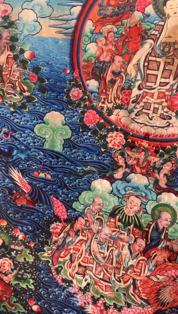 卷轴画卷轴画奥奥的唐卡