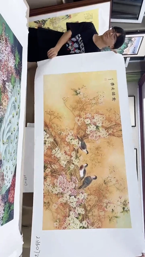 国画九霄甄选国画作品zhb078