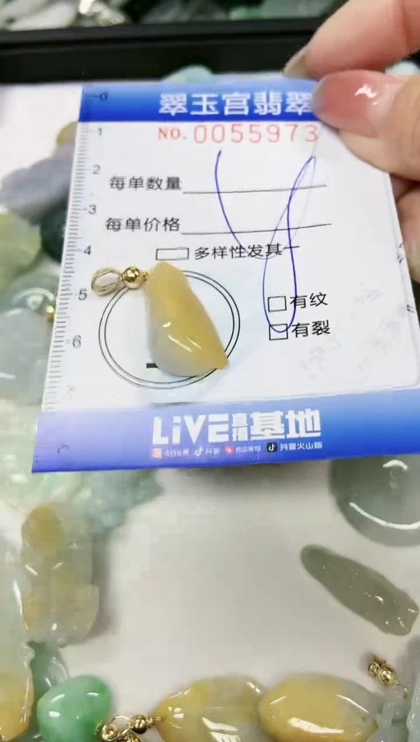 【闪购商品】翡翠颈饰未镶嵌闪购0055973