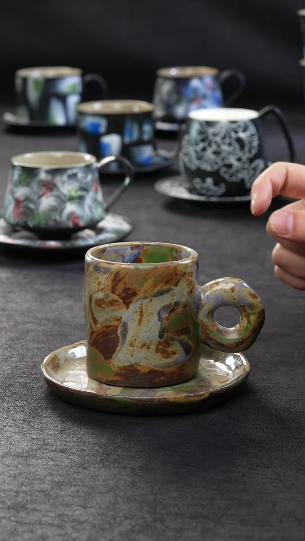 【闪购商品】杯子淘火火首创陶瓷食品级别553