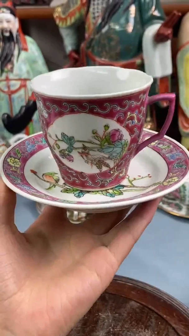 瓷片微瑕慎拍景德镇窑老厂瓷器单件