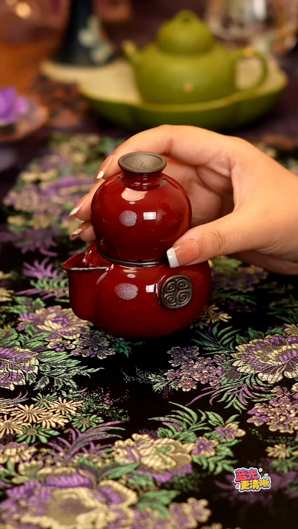 故宫红葫芦一壶两杯········