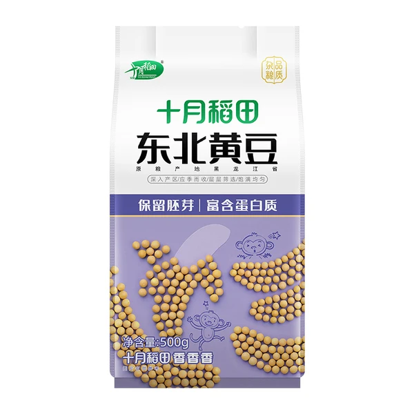 十月稻田黄豆 500g