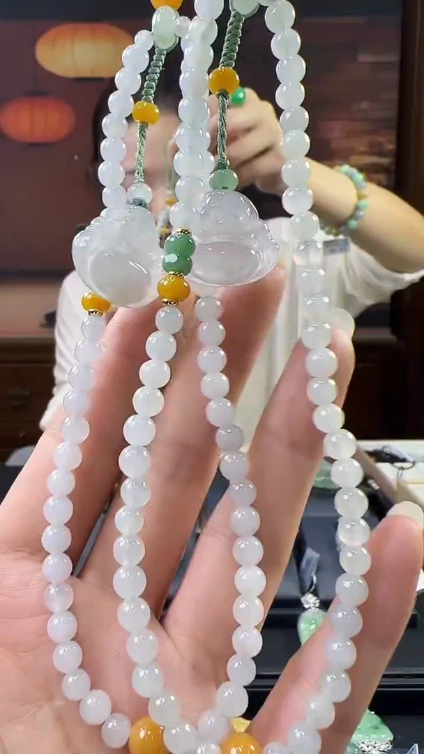 未镶嵌挂件翡翠佛公手机链（多样性发其一）