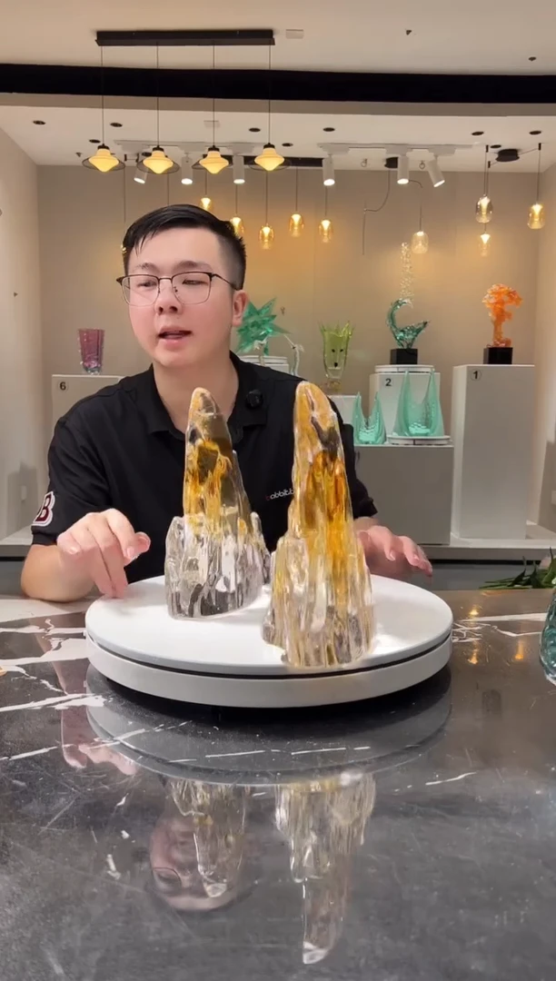 摆件巴比特美学 金色一组
