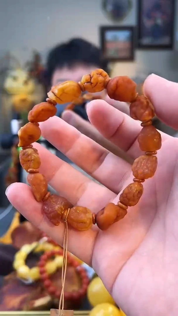 手串琥珀未镶嵌手串