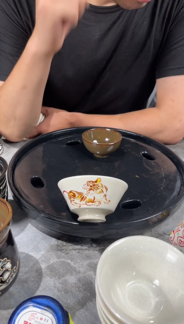 18号虎虎斗笠盏磁州窑