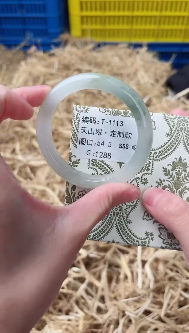 未镶嵌手镯石英质玉T-1113