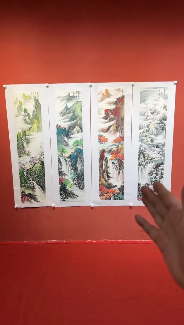 国画国画湖社画会/谢福堂-24-36